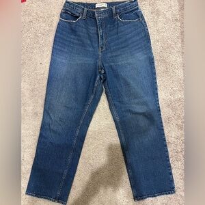 Abercrombie & Fitch Curve Love The 90s Relaxed Jean Ultra High Rise Size 31/12R